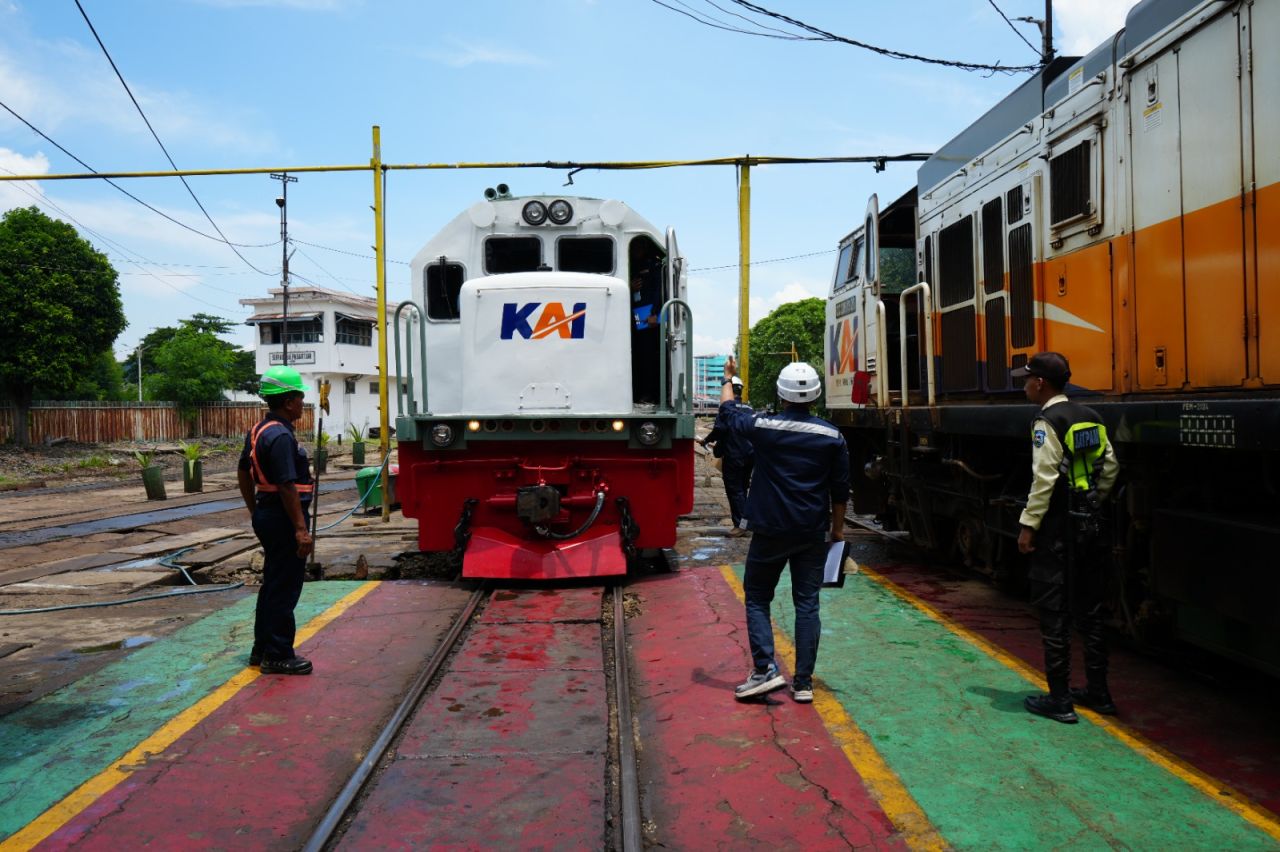 Ramp Check Sarana Kereta Api Jelang Angkutan Lebaran 2026