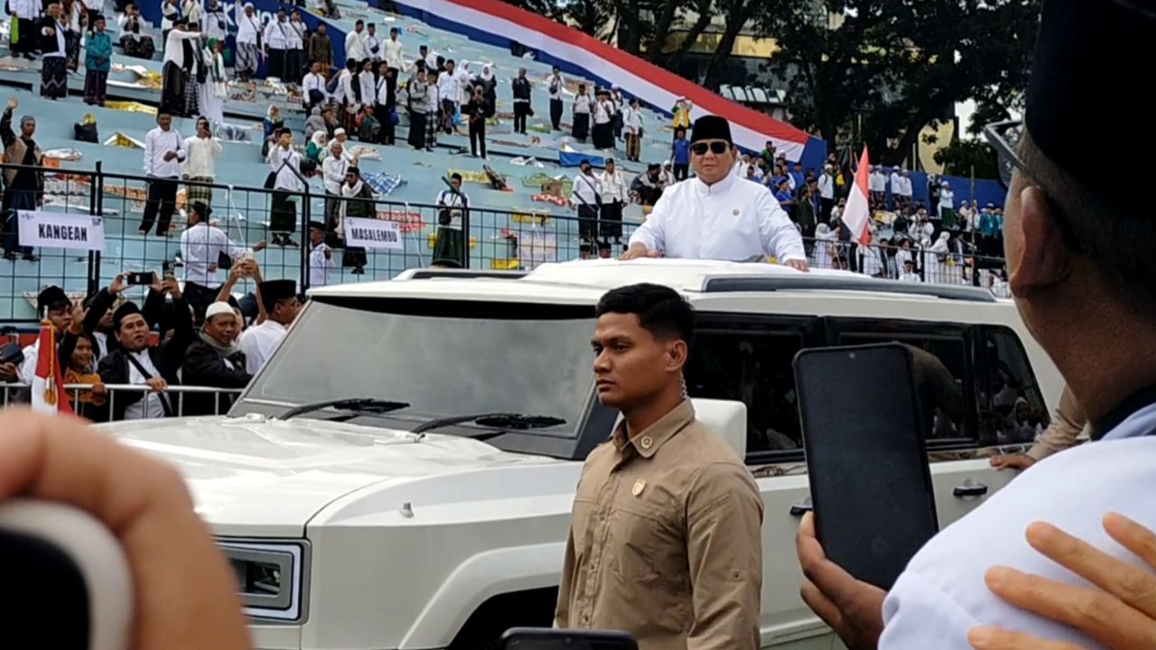 Presiden Prabowo Singgung Kerukunan di Acara Harlah NU