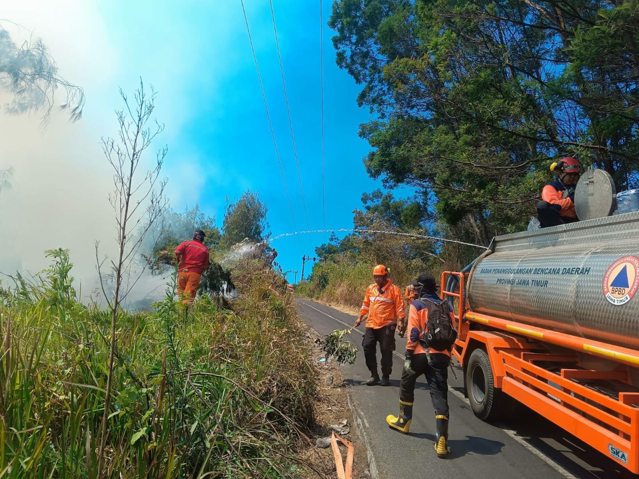 2 Stratagi BPBD Jatim Tangani Karhutla Kawasan Bromo
