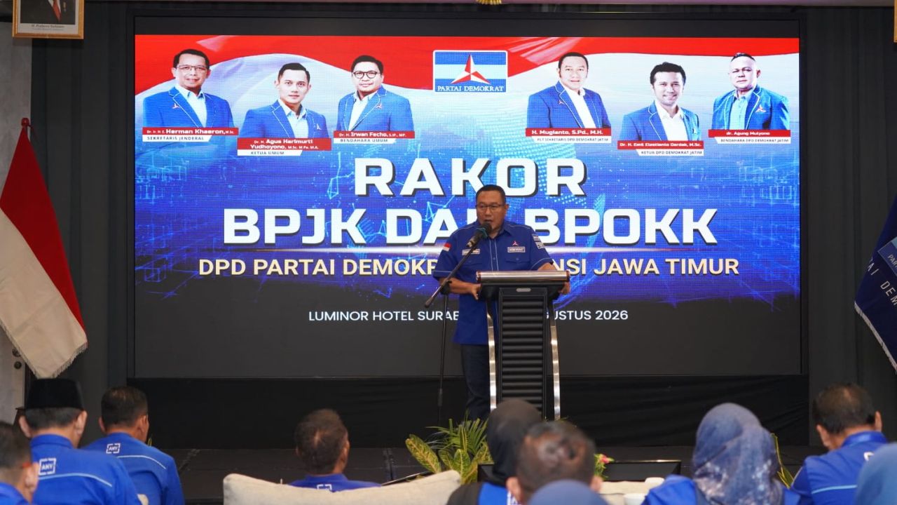 Pemilu 2029, Demokrat Target Menang Besar di Jatim