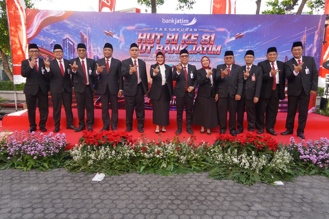 Semangat Fly Higher Warnai HUT Ke-65 Bank Jatim, Perkuat Langkah Menuju Transformasi Berkelanjutan