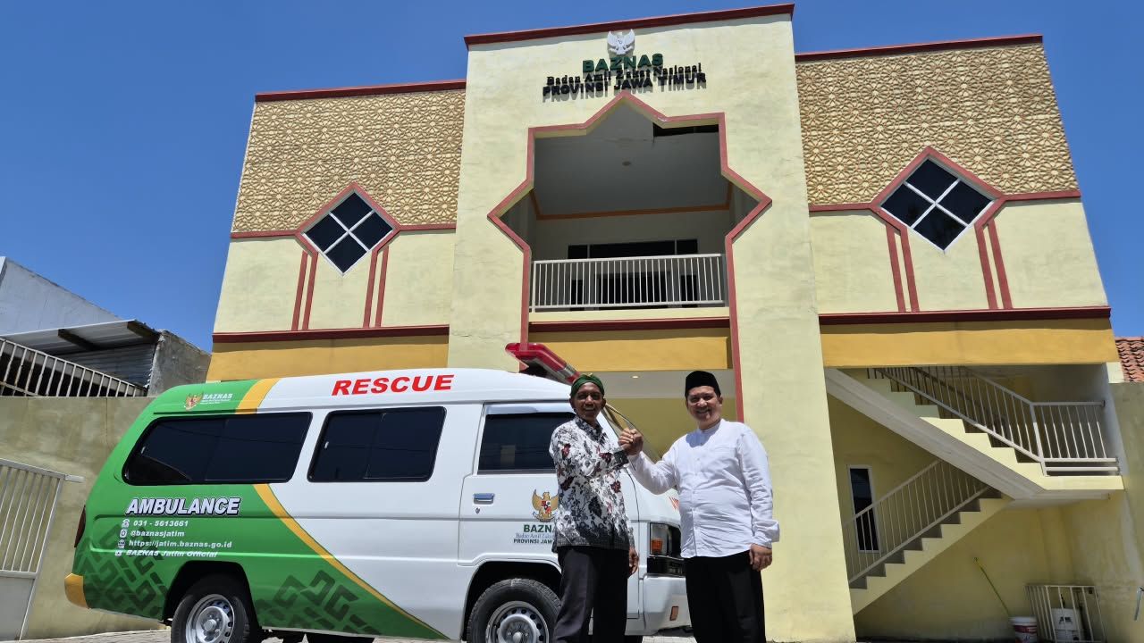 Layanan Ambulans Gratis BAZNAS Jatim Hadir di Kediri dan Sekitarnya
