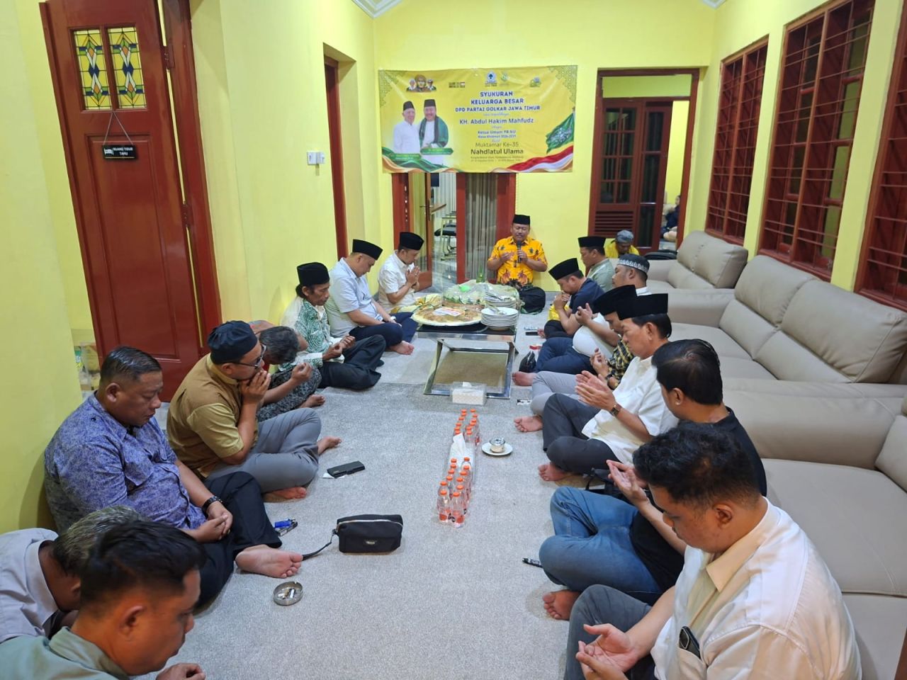 Gus Kikin Jadi Ketum PBNU, Golkar Jatim Gelar Tasyakuran dan Dorong Peran Kebangsaan NU