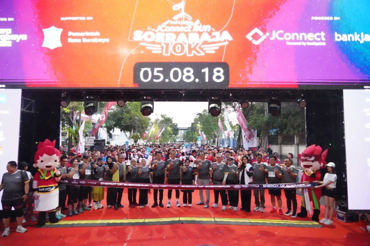 Bank Jatim JConnect Run Soerabaja 10K 2026 Sukses Digelar, 3.750 Peserta Ramaikan Kota Surabaya